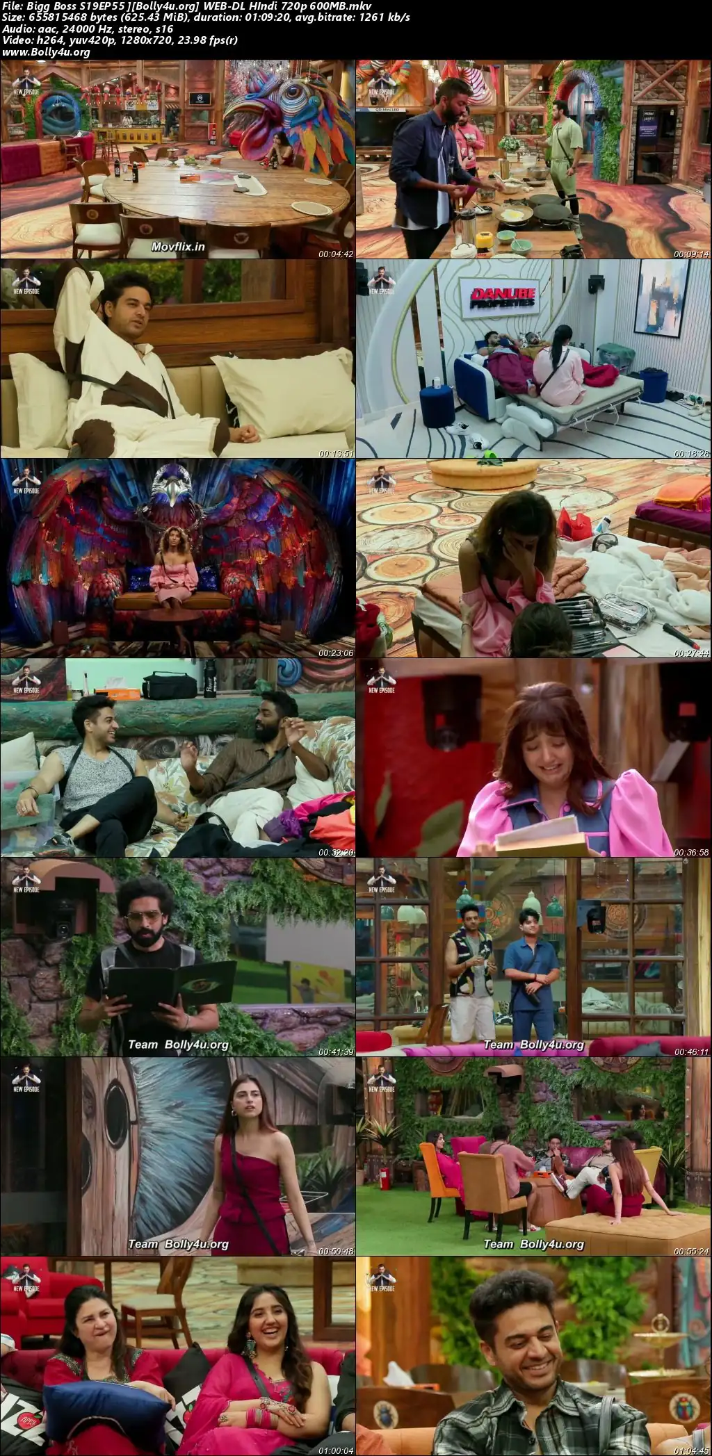 Bigg Boss 2025 WEB-DL Hindi S19EP55 Download 720p  480p