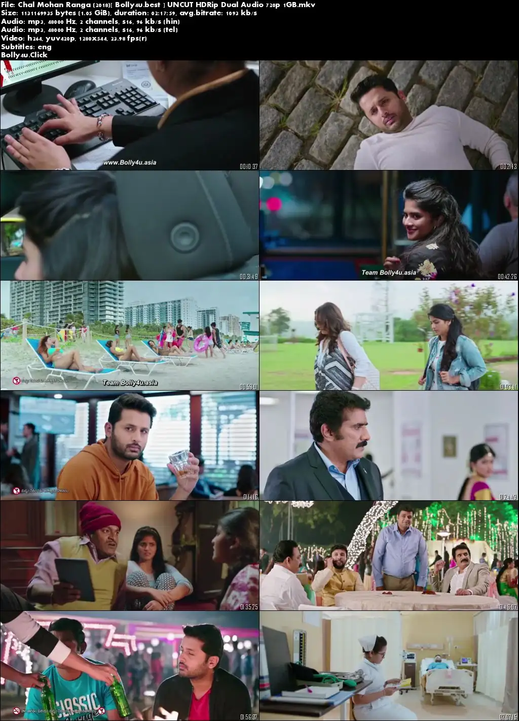 Chal Mohan Ranga 2018 HDRip 450MB UNCUT Hindi Dual Audio 480p Download