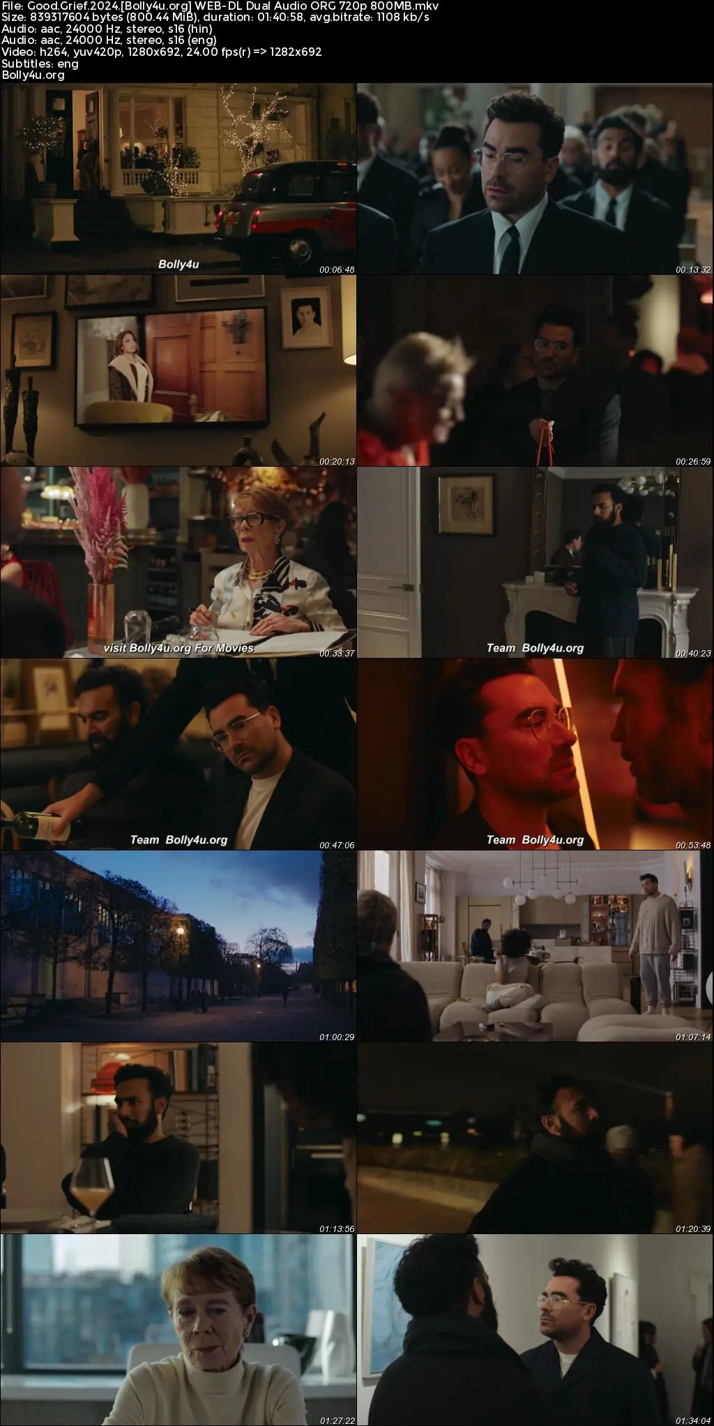 Good Grief 2024 WEB-DL Hindi Dual Audio ORG Full Movie Download 1080p  720p  480p