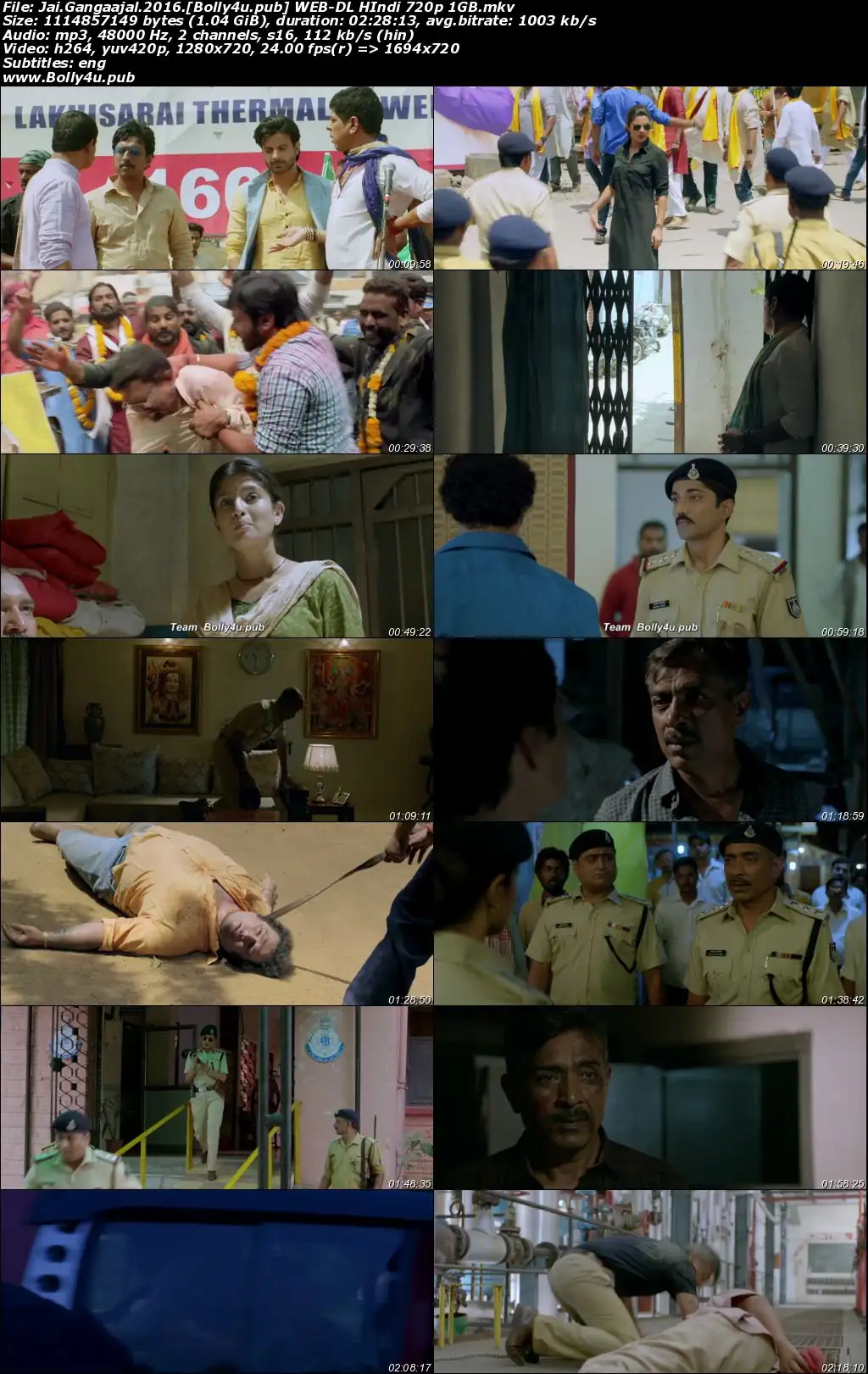 Jai Gangaajal 2016 WEB-DL Hindi Full Movie Download 1080p  720p  480p