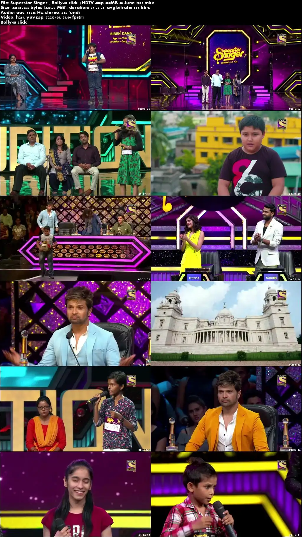 Superstar Singer HDTV 480p 300MB 30 June 2019 Download