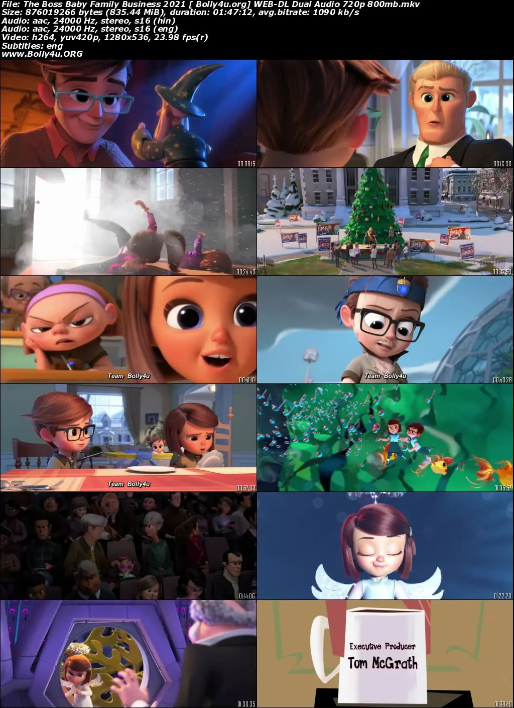 The Boss Baby Family Business 2021 WEB-DL 350Mb Hindi Dual Audio ORG 480p Download