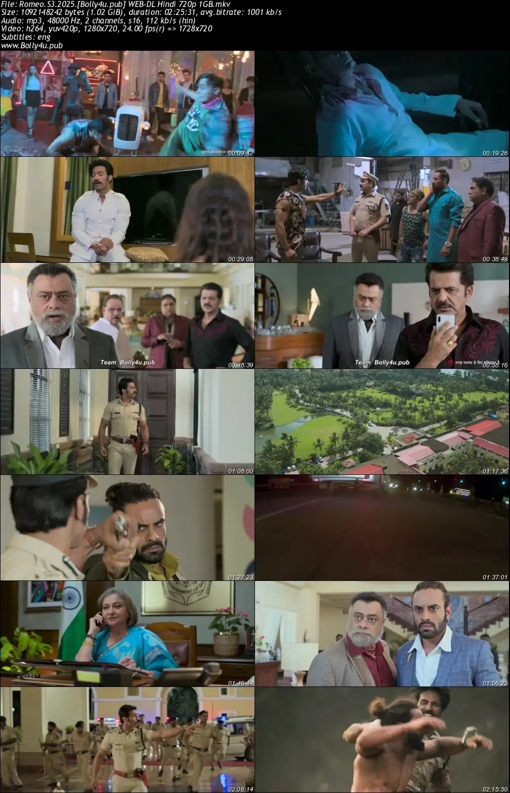 Romeo S3 2025 WEB-DL Hindi Full Movie Download 1080p  720p  480p