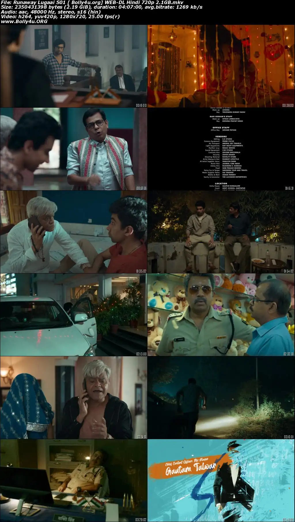 Runaway Lugaai 2021 WEB-DL 700MB Hindi S01 Download 480p