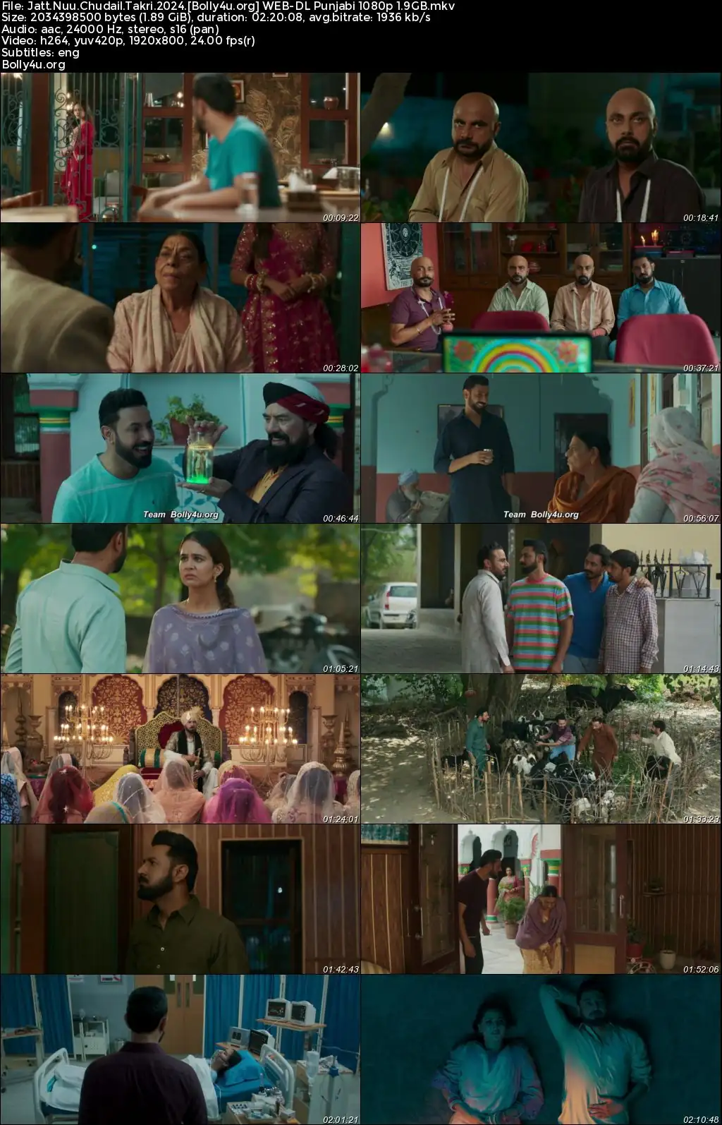 Jatt Nuu Chudail Takri 2024 WEB-DL Punjabi Full Movie Download 1080p  720p  480p