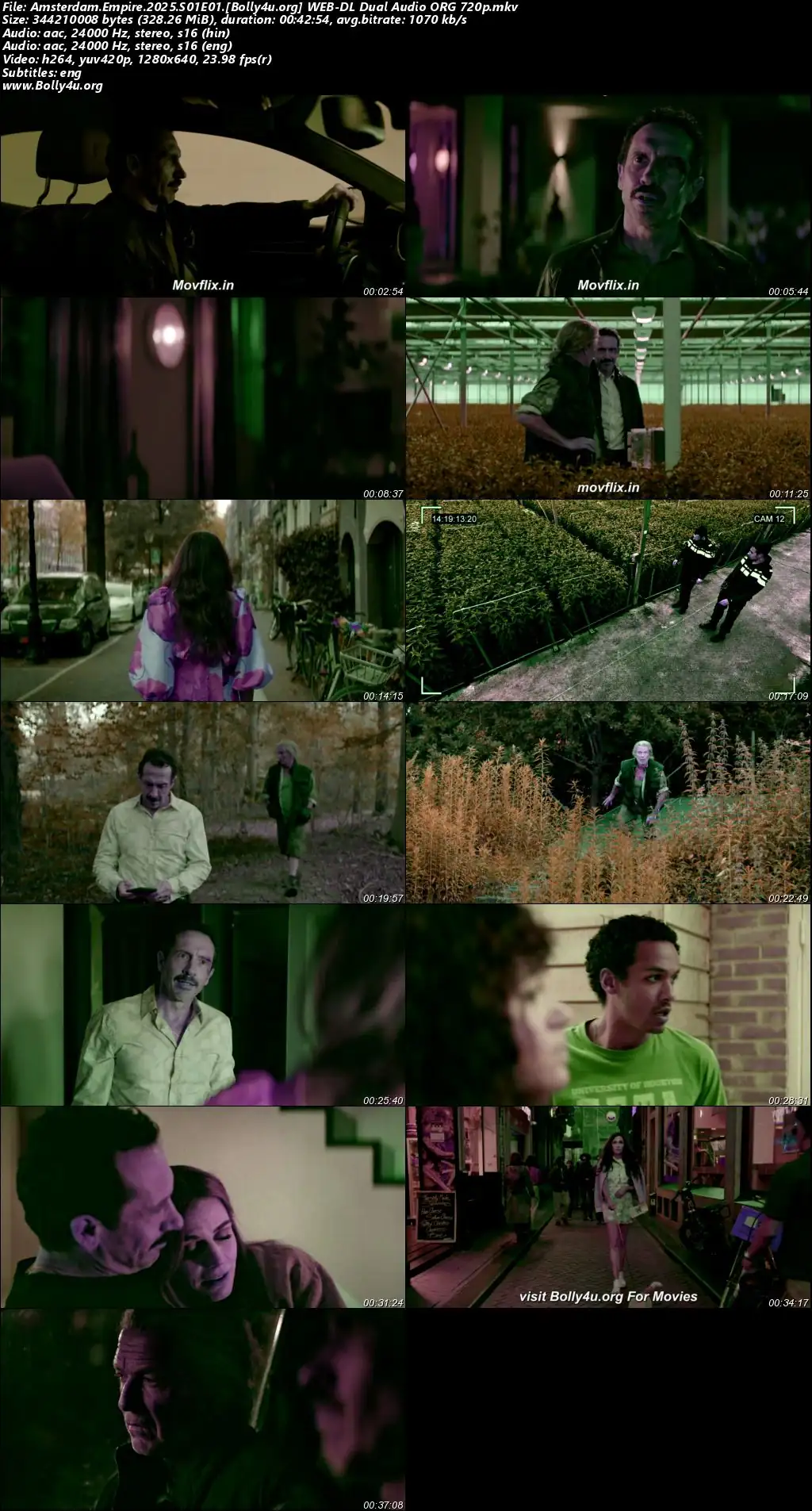 Amsterdam Empire 2025 WEB-DL Hindi Dual Audio ORG S01 Complete Download 720p  480p