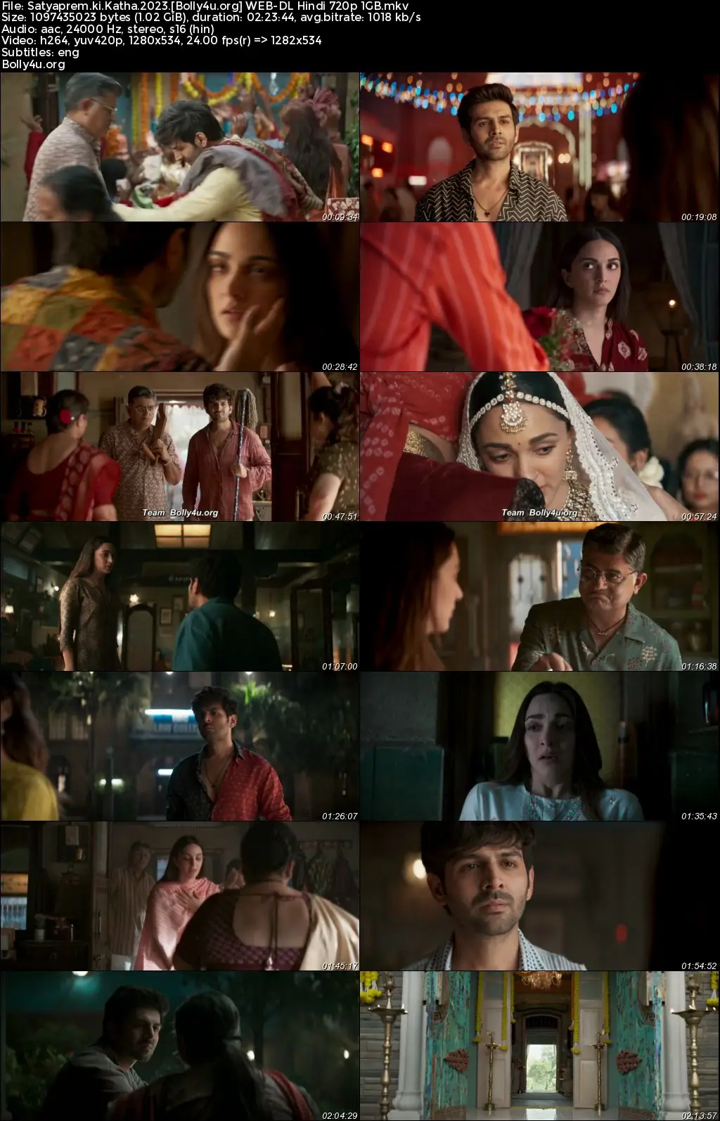Satyaprem Ki Katha 2023 WEB-DL Hindi Full Movie Download 1080p  720p  480p