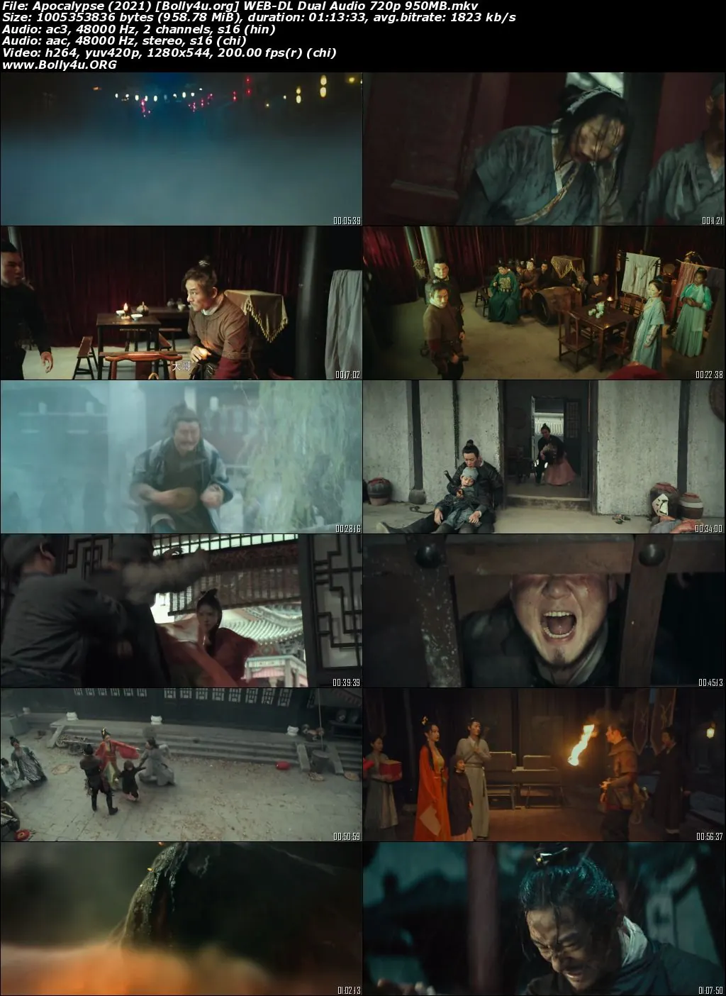Apocalypse 2021 WEB-DL Hindi Dual Audio Full Movie Download 720p  480p