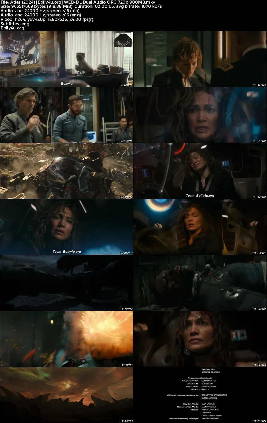 Atlas 2024 WEB-DL Hindi Dual Audio ORG Full Movie Download 1080p  720p  480p