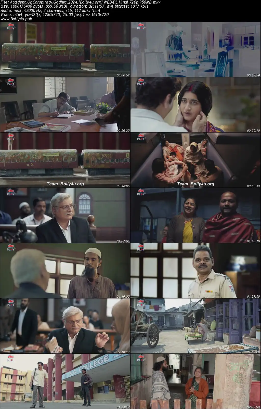 Accident or Conspiracy Godhra 2024 WEB-DL Hindi Full Movie Download 1080p  720p  480p