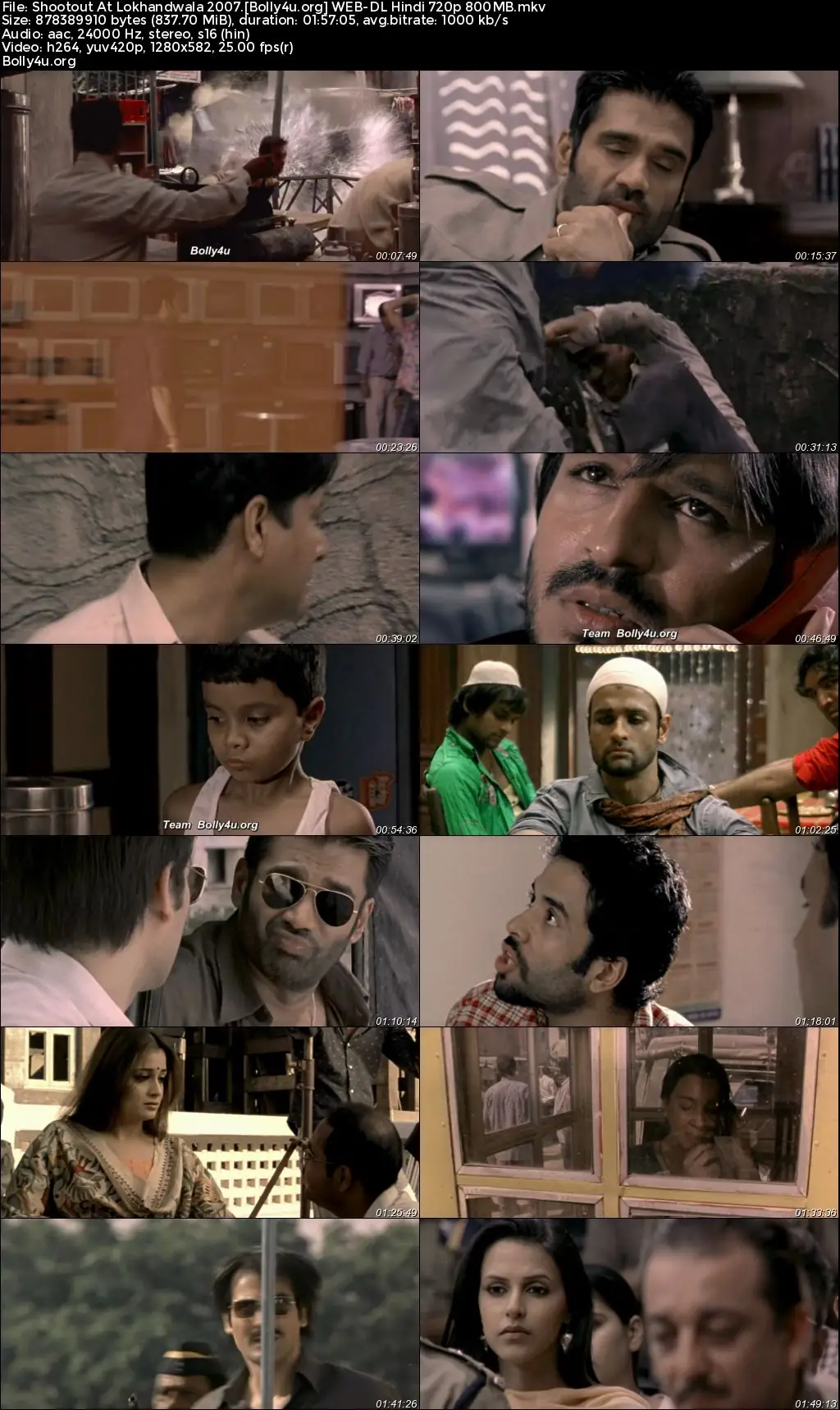 Shootout At Lokhandwala 2007 WEB-DL Hindi Full Movie Download 1080p  720p  480p