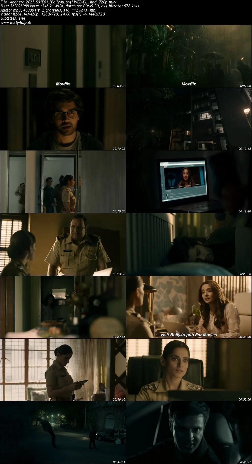 Andhera 2025 WEB-DL Hindi S01 Complete Download 720p  480p