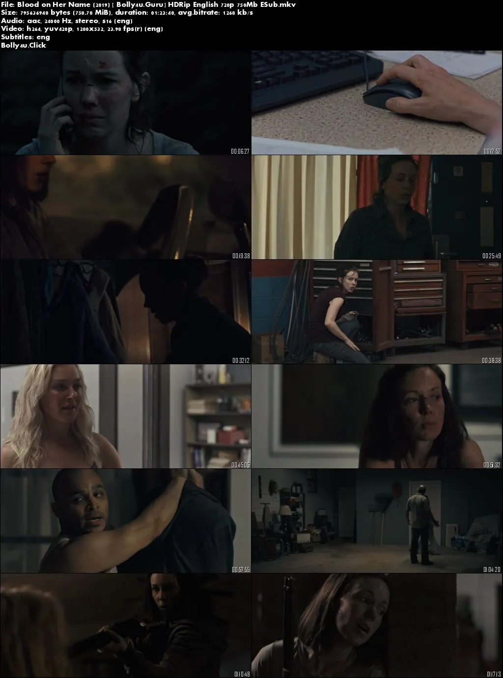 Blood on Her Name 2019 HDRip 270Mb English 480p ESub Download Blood on Her Name 2019 HDRip 270Mb English 480p ESub Download