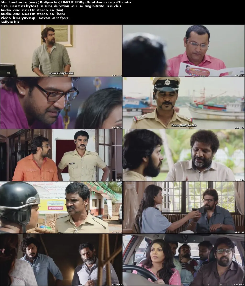 Samhaara 2018 HDRip 1GB UNCUT Hindi Dual Audio 720p Download