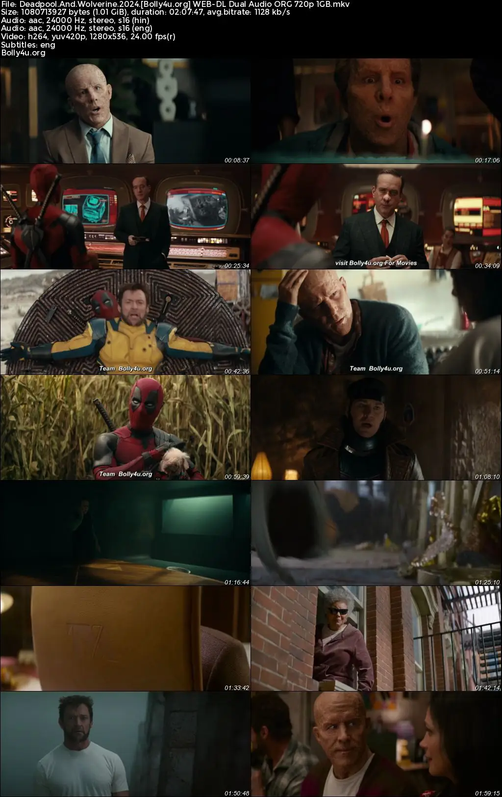 Deadpool and Wolverine 2024 WEB-DL Hindi Dual Audio ORG Full Movie Download 1080p  720p  480p