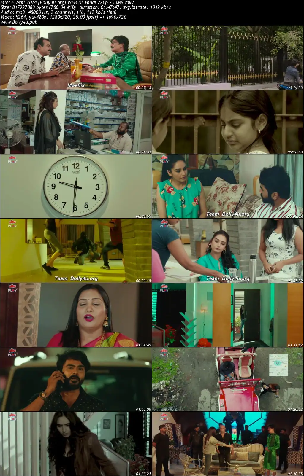 E-Mail 2024 WEB-DL Hindi Dubbed ORG Full Movie Download 1080p  720p  480p