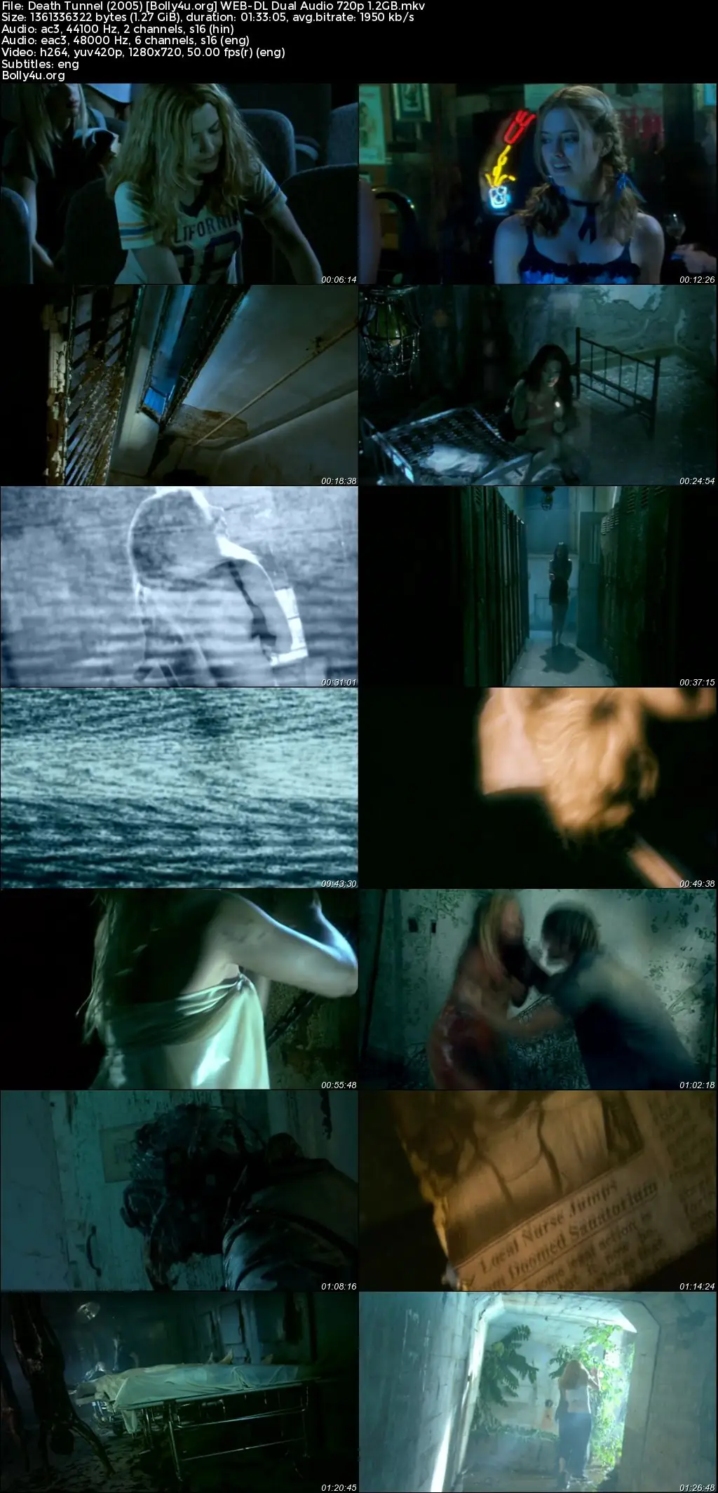 Death Tunnel 2005 WEB-DL Hindi Dual Audio Full Movie Download 720p  480p