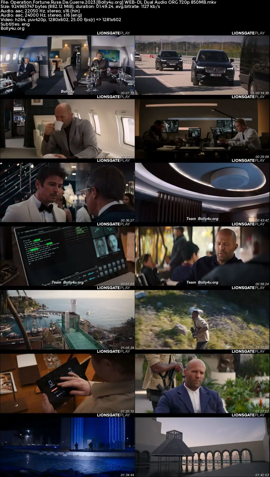 Operation Fortune Ruse De Guerre 2023 WEB-DL Hindi Dual Audio ORG Full Movie Download 1080p  720p  480p