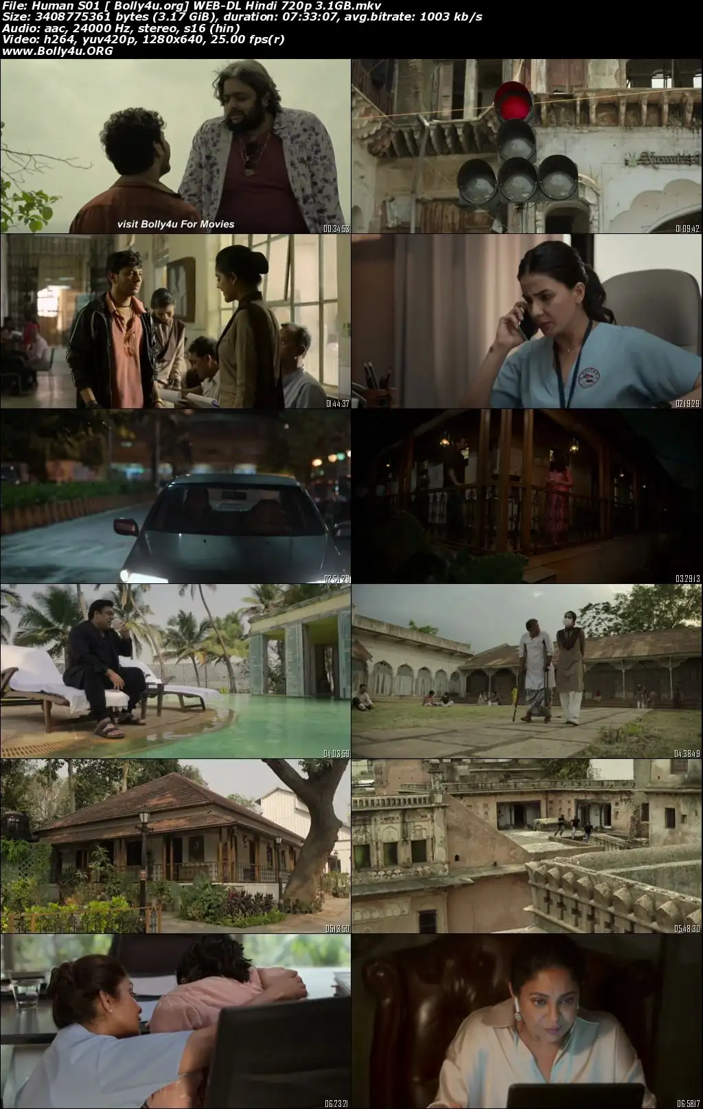 Human 2022 WEB-DL 3.1GB Hindi S01 Download 720p