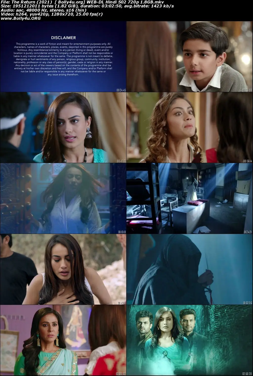 The Return 2021 WEB-DL 1.8Gb Hindi S02 Download 720p