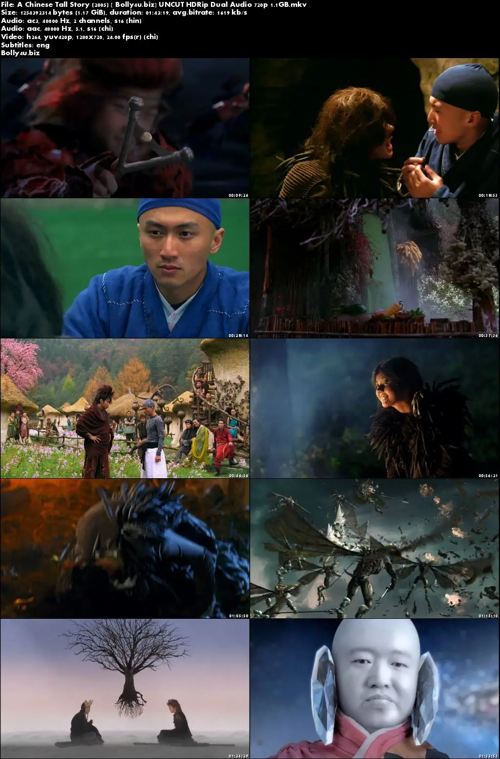 A Chinese Tall Story 2005 HDRip 300Mb UNCUT Hindi Dual Audio 480p Download
