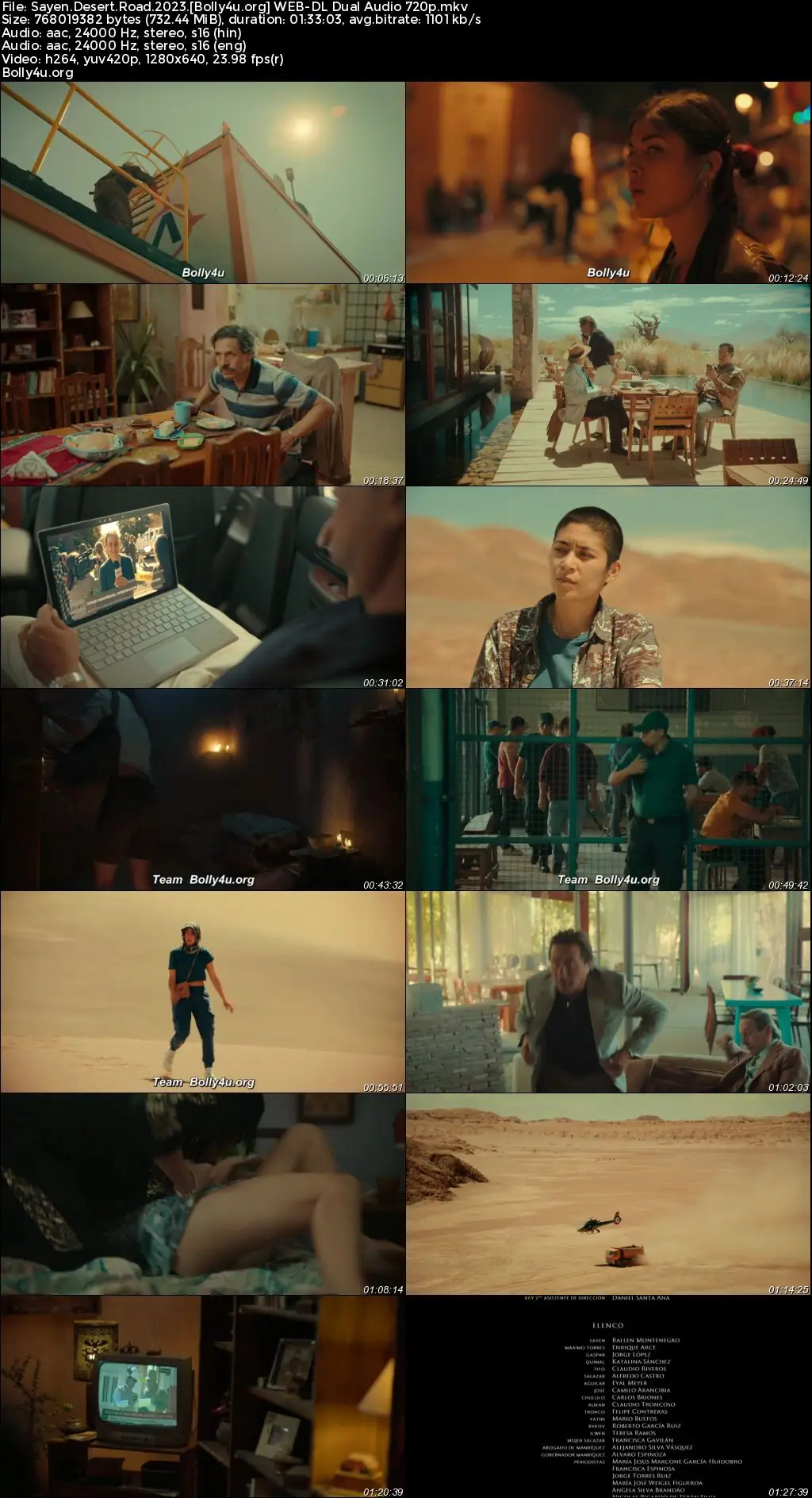 Sayen Desert Road 2023 WEB-DL Hindi Dual Audio ORG Full Movie Download 1080p  720p  480p