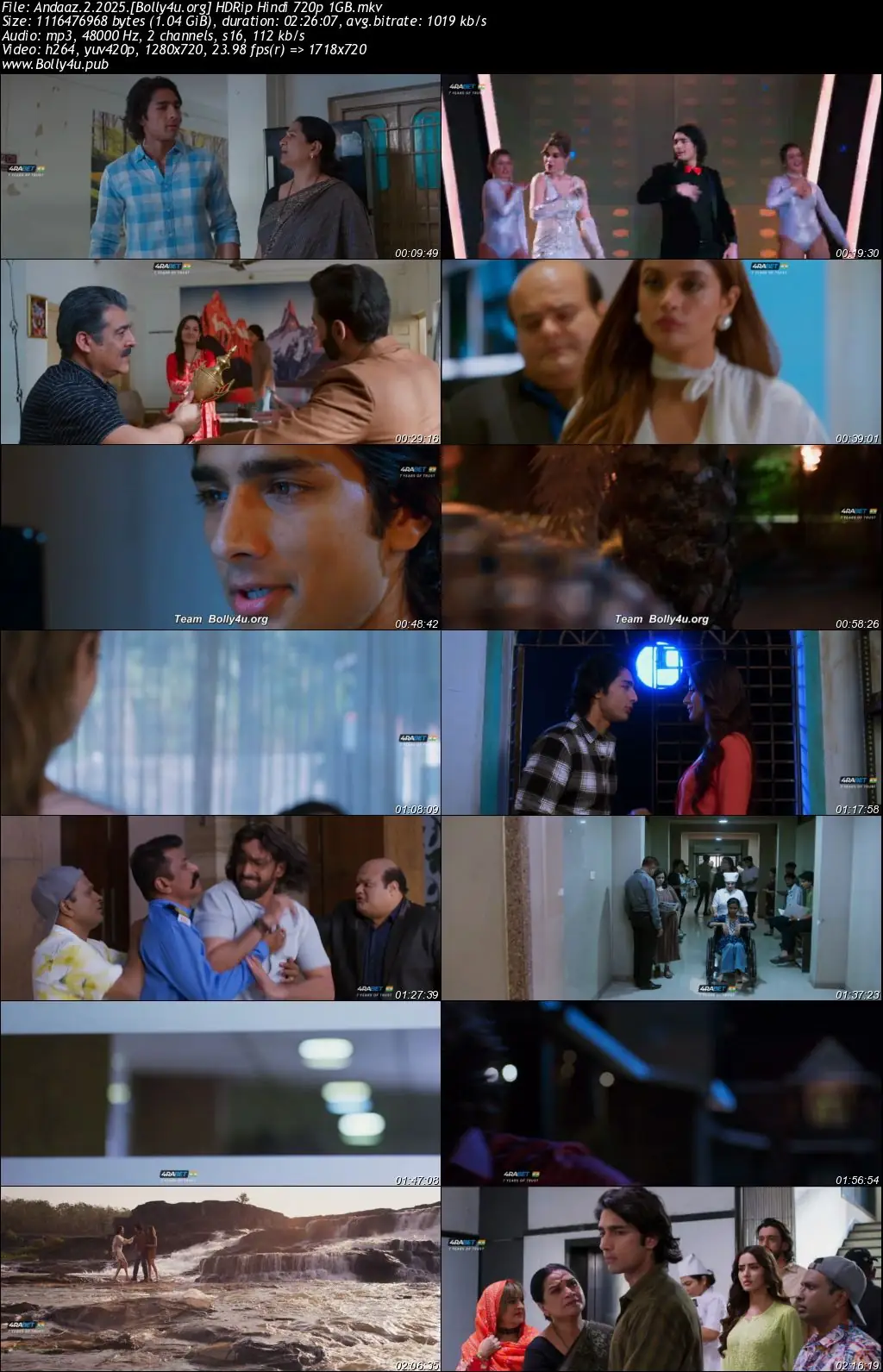 Andaaz 2 2025 HDRip Hindi Full Movie Download 1080p  720p  480p