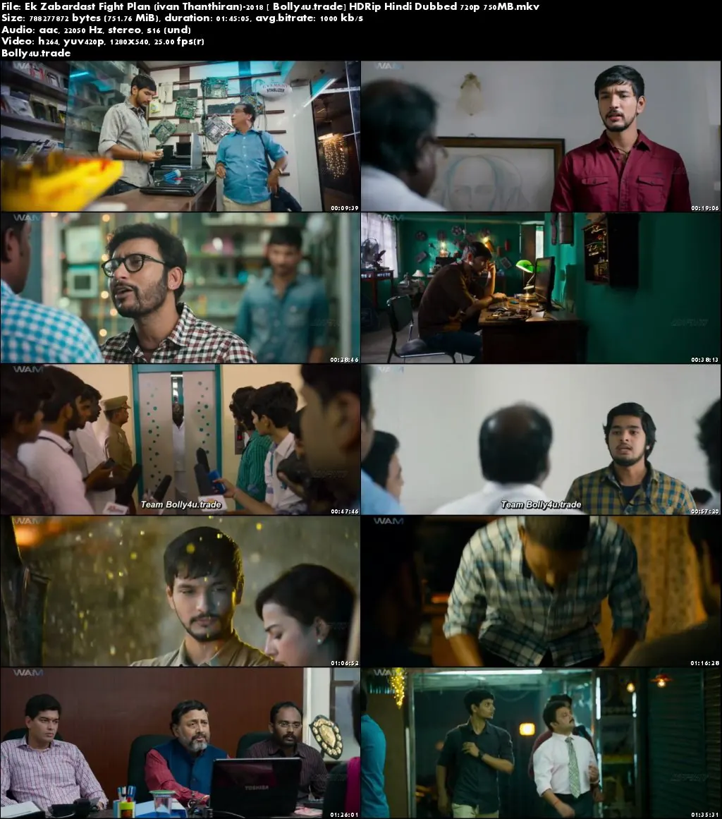 Ek Zabardast Fight Plan 2018 HDRip 350Mb Hindi Dubbed 480p Download