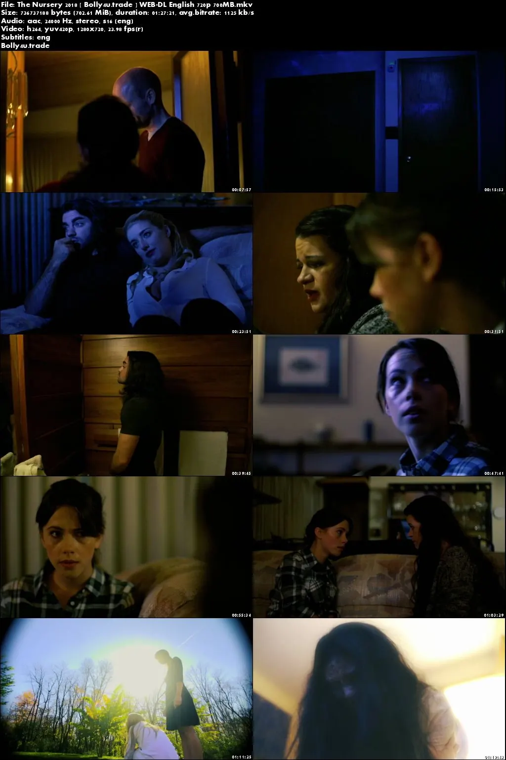 The Nursery 2018 WEB-DL 270Mb Full English Movie Download 480p