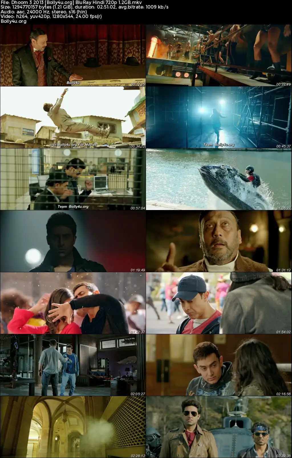 Dhoom 3 2013 BluRay Hindi Full Movie Download 1080p  720p  480p