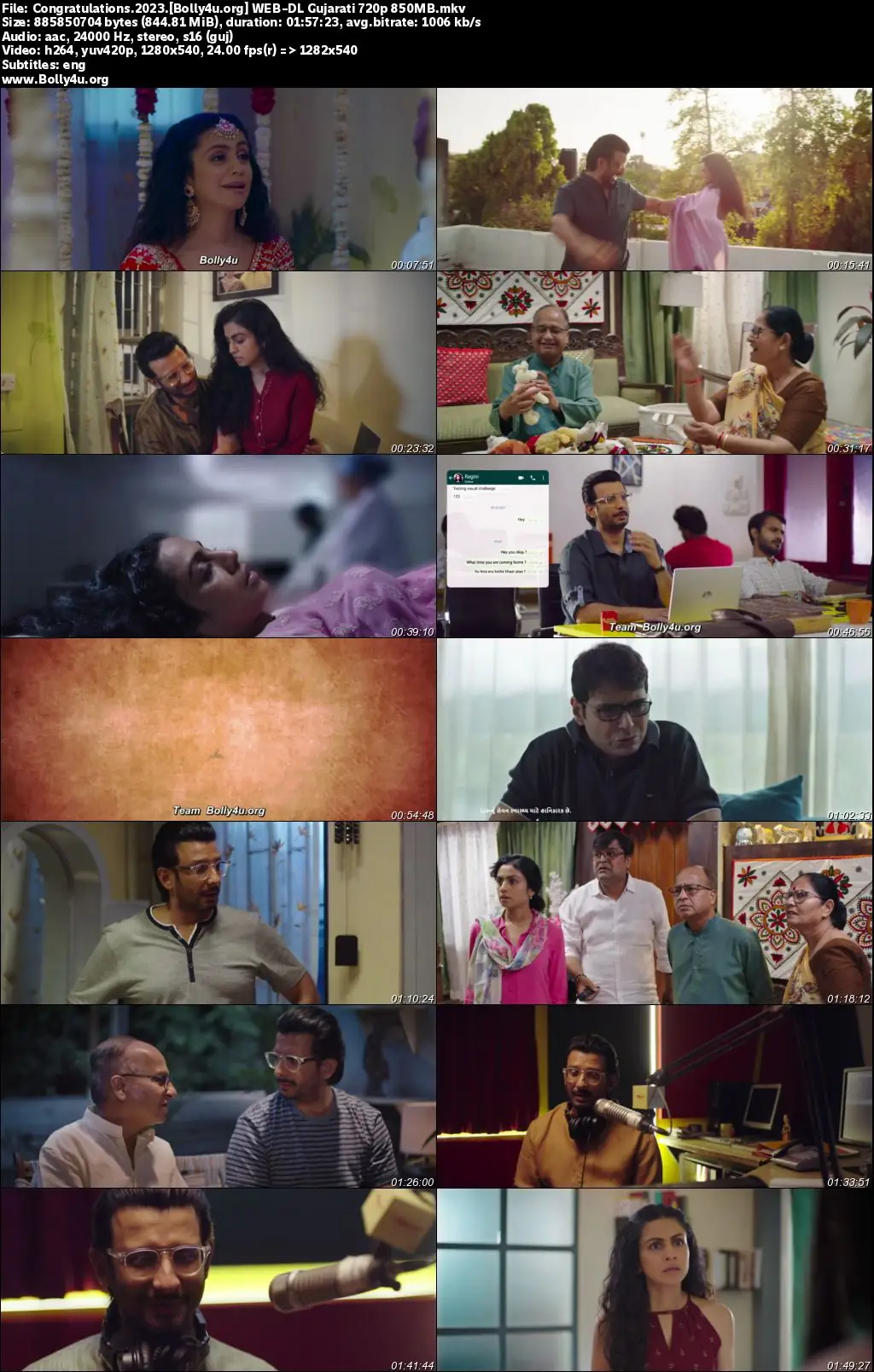 Congratulations 2023 WEB-DL Gujarati Full Movie Download 1080p  720p  480p