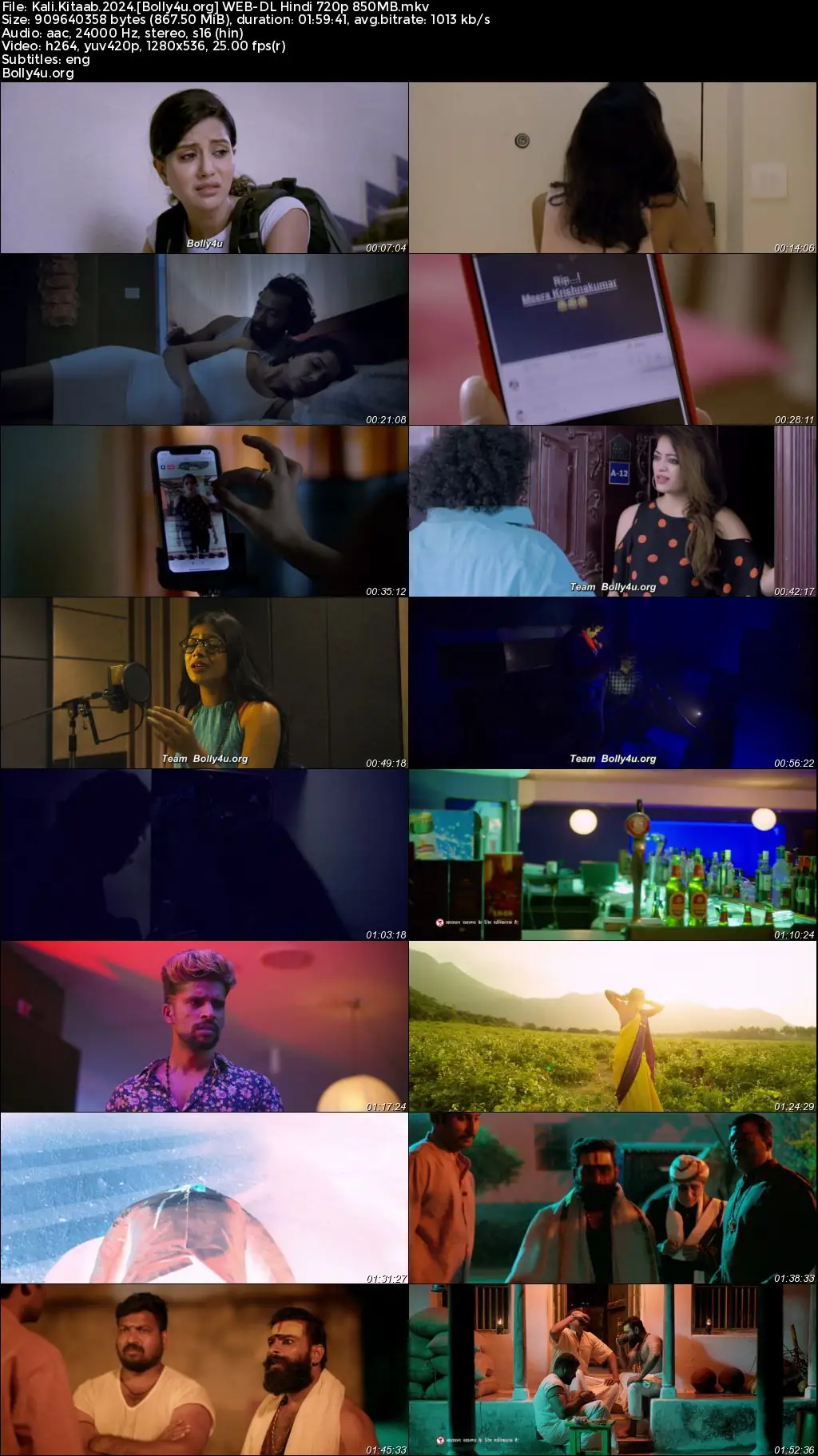 Karungaapiyam (Kali Kitaab) 2023 WEB-DL Hindi Dubbed ORG Full Movie Download 1080p  720p  480p