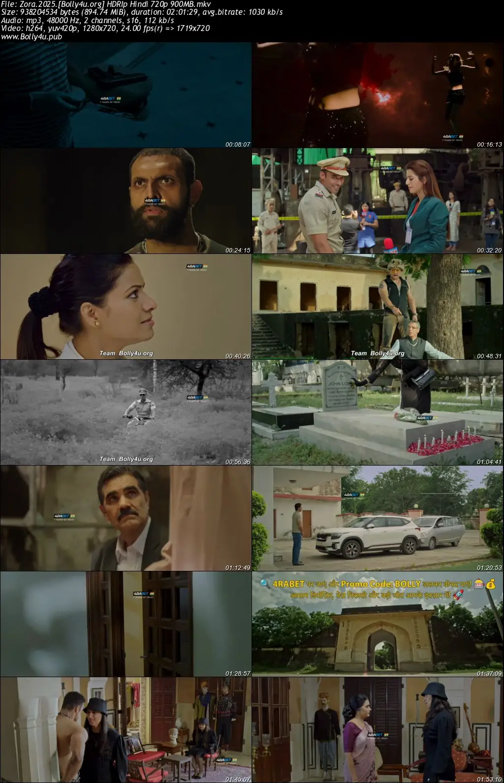 Zora 2025 HDRip Hindi Full Movie Download 1080p  720p  480p