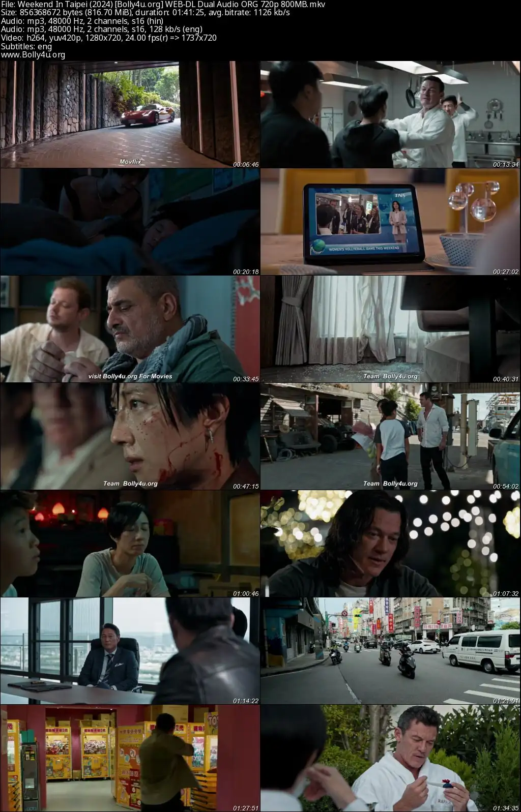 Weekend In Taipei 2024 WEB-DL Hindi Dual Audio ORG Full Movie Download 1080p  720p  480p