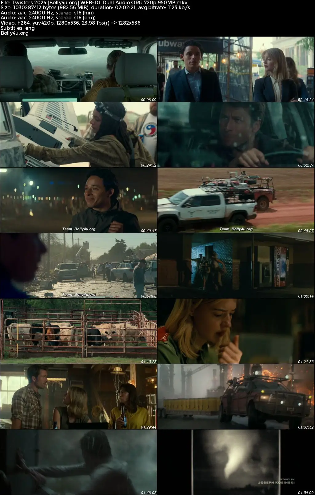 Twisters 2024 WEB-DL Hindi Dual Audio ORG Full Movie Download 1080p  720p  480p
