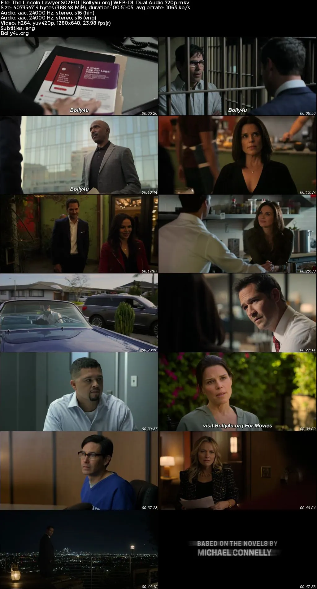 The Lincoln Lawyer 2023 WEB-DL Hindi Dual Audio ORG S02 Complete Download 720p  480p