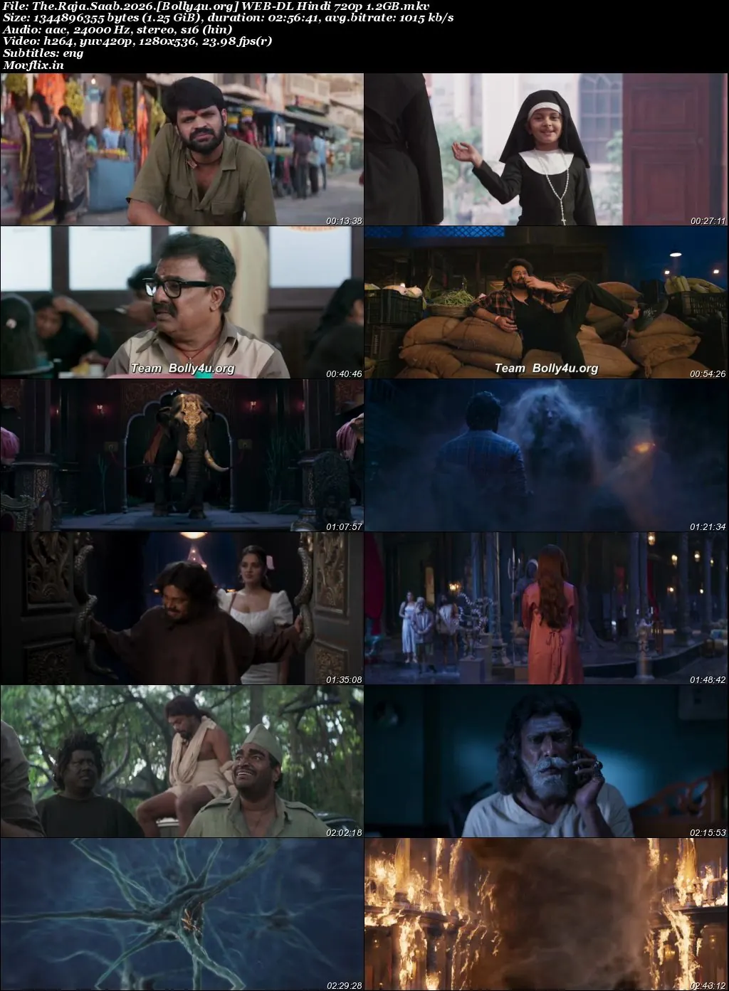 The Raja Saab 2026 WEB-DL Hindi ORG Full Movie Download 1080p  720p  480p 