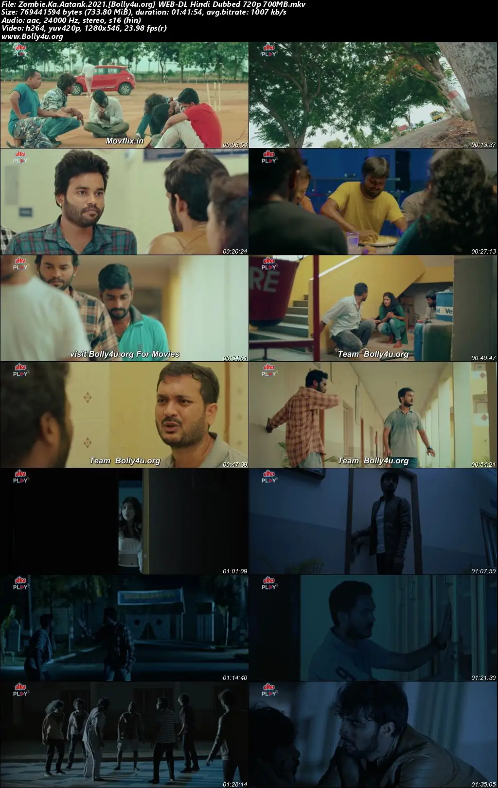 Zombie Ka Aatank 2021 WEB-DL Hindi Dubbed ORG Full Movie Download 1080p  720p  480p