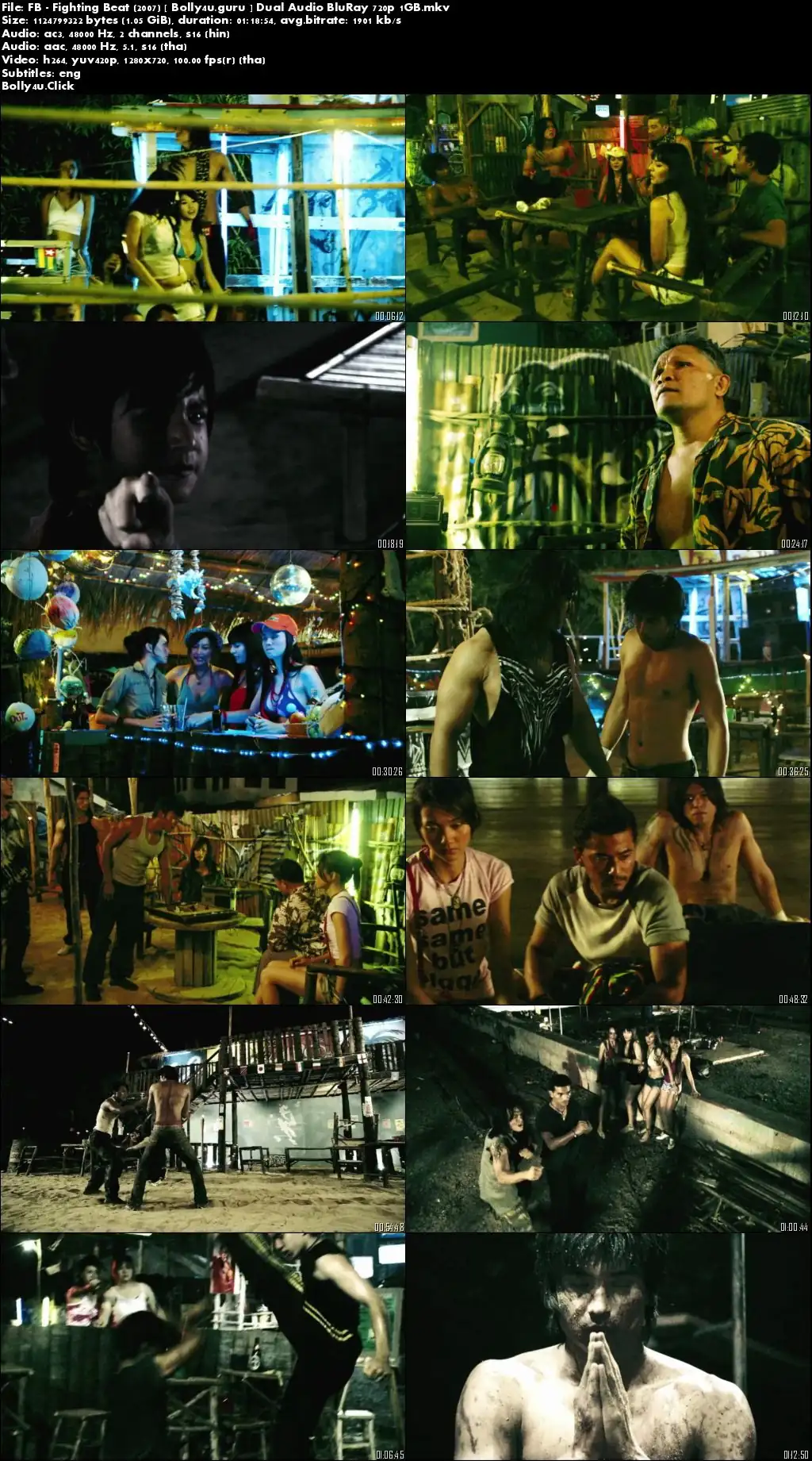 Fighting Beat 2007 BluRay 1GB Hindi Dual Audio 720p download