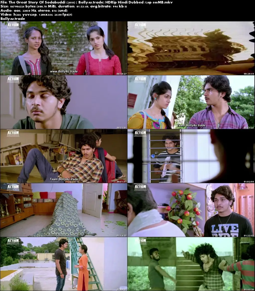 The Great Story Of Sodabuddi 2018 HDRip 350MB Hindi Dubbed 480p Download