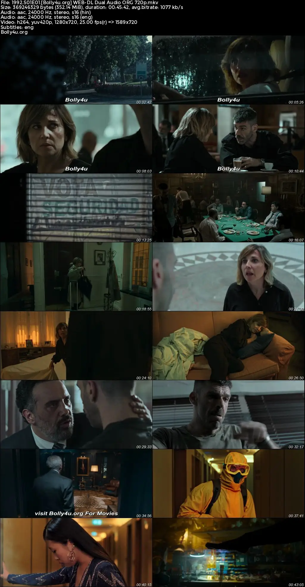 1992 2024 WEB-DL Hindi Dual Audio ORG S01 Complete Download 720p  480p