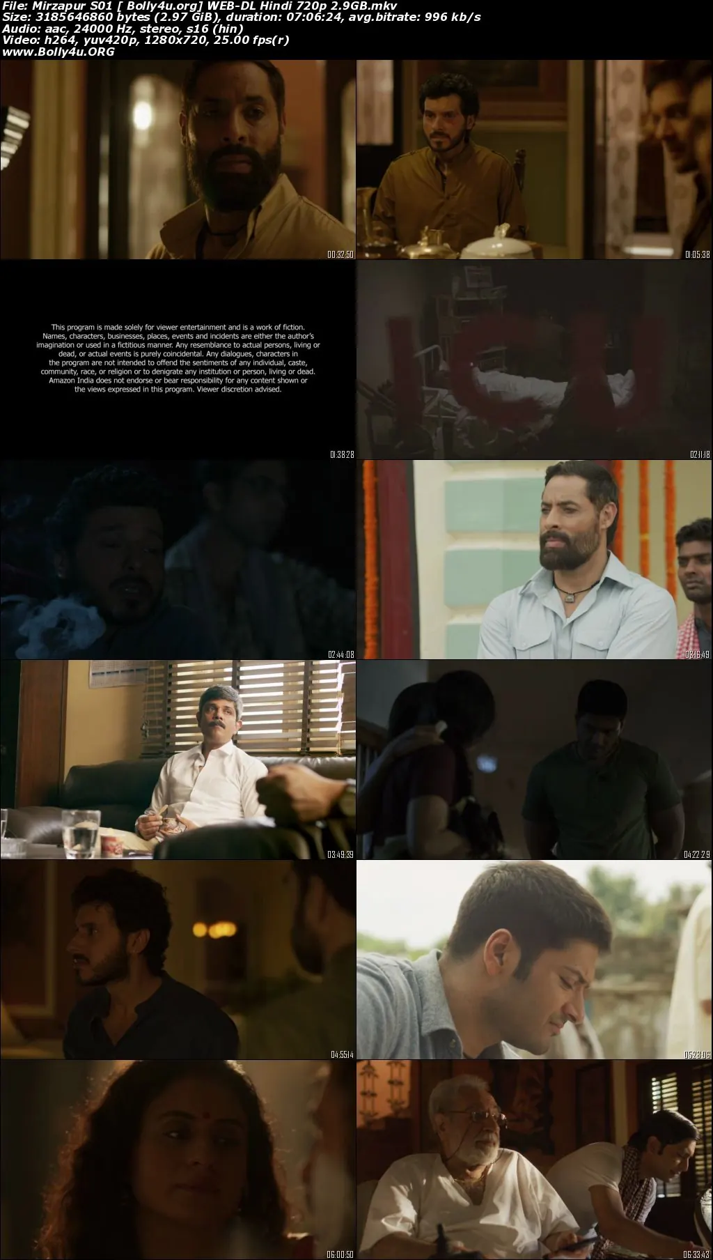 Mirzapur 2018 WEB-DL Hindi S01 Complete Download 720p  480p