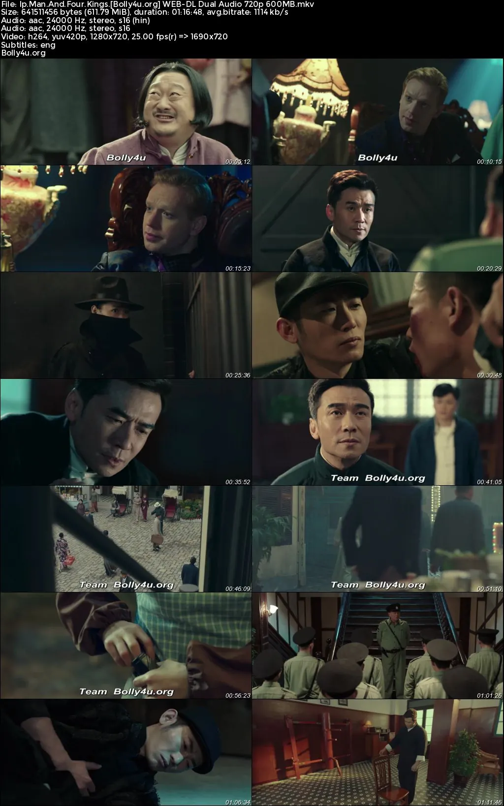 IP Man And Four Kings 2021 WEB-DL Hindi Dual Audio ORG Full Movie Download 1080p  720p  480p