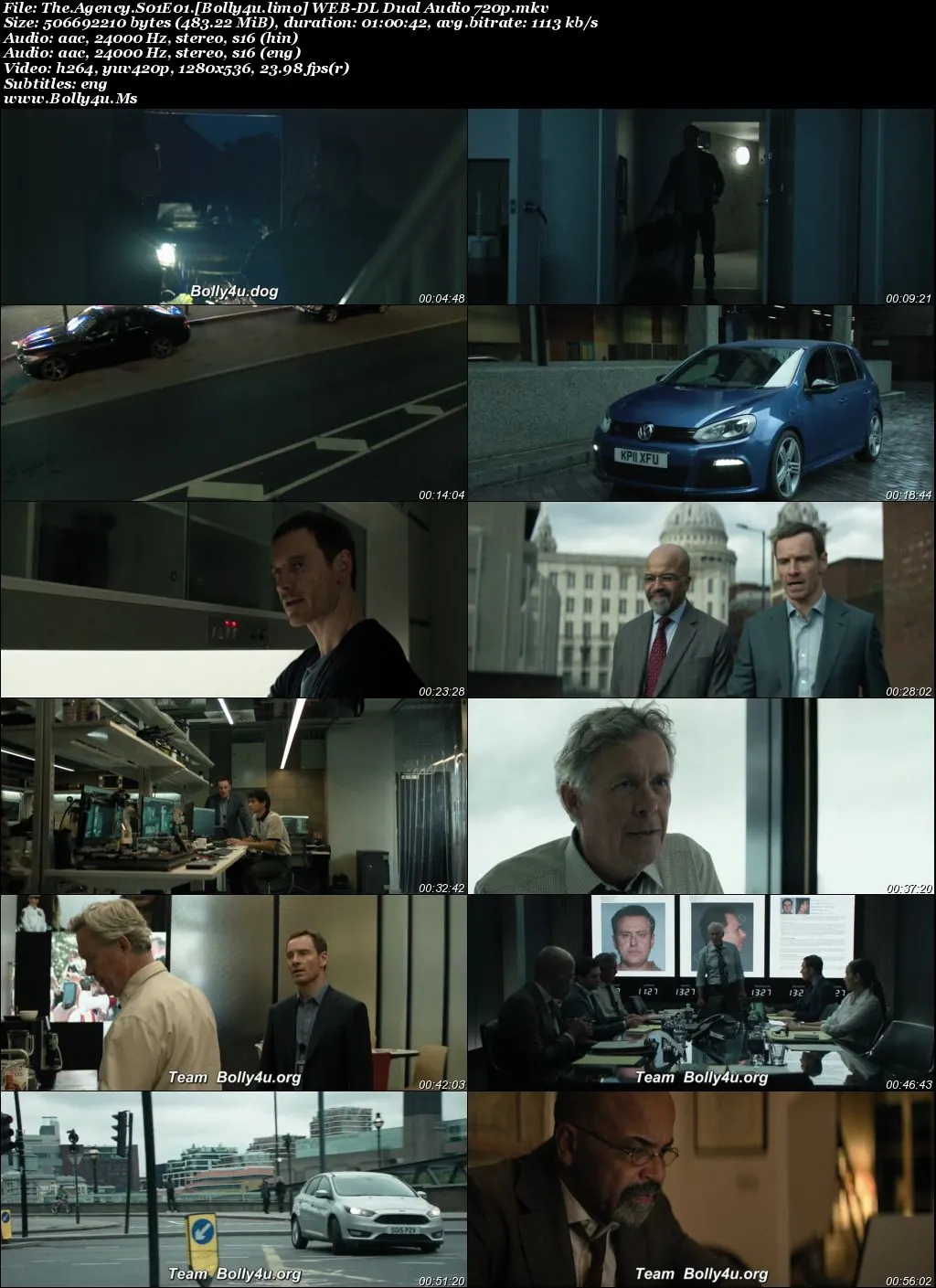 The Agency 2024 WEB-DL Hindi Dual Audio ORG S01 Complete Download 720p  480p