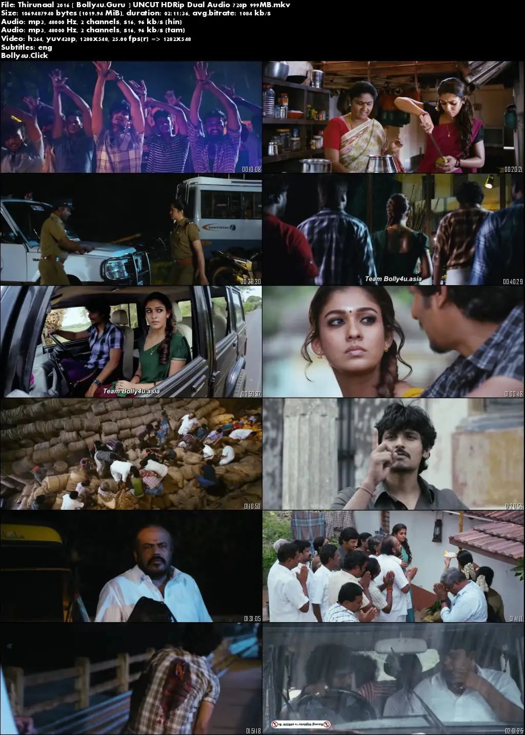 Thirunaal 2016 HDRip 999MB UNCUT Hindi Dual Audio 720p Download