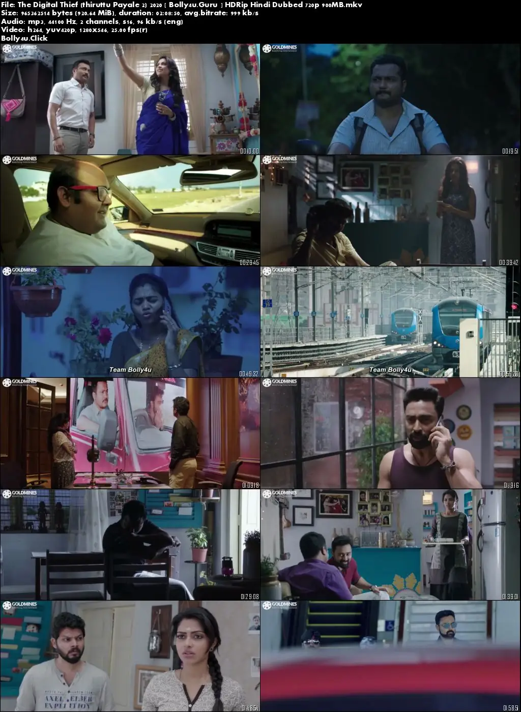 The Digital Thief 2020 HDRip 300MB Hindi Dubbed 480p Download