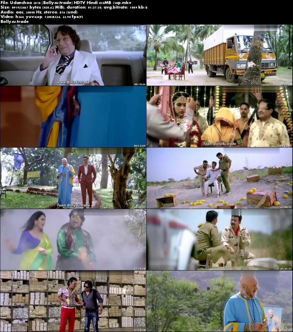 Udanchoo 2018 HDTV 850Mb Full Hindi Movie Download 720p