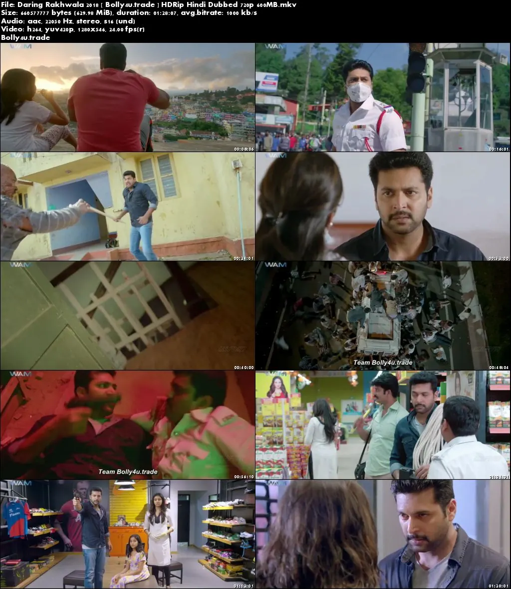 Daring Rakhwala 2018 HDRip 300MB Hindi Dubbed 480p Download