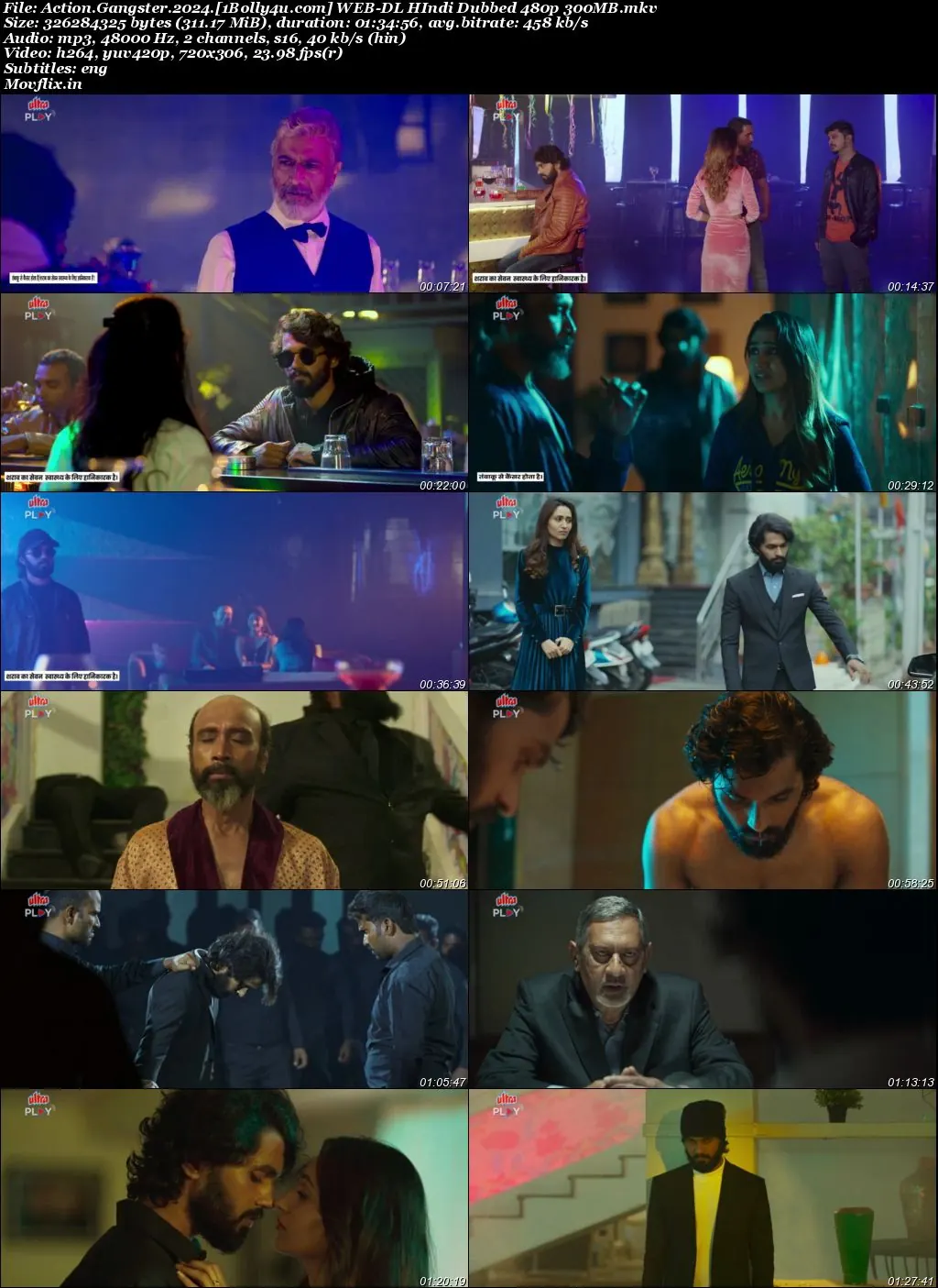 Action Gangster 2024 WEB-DL Hindi Dubbed ORG Full Movie Download 1080p  720p  480p