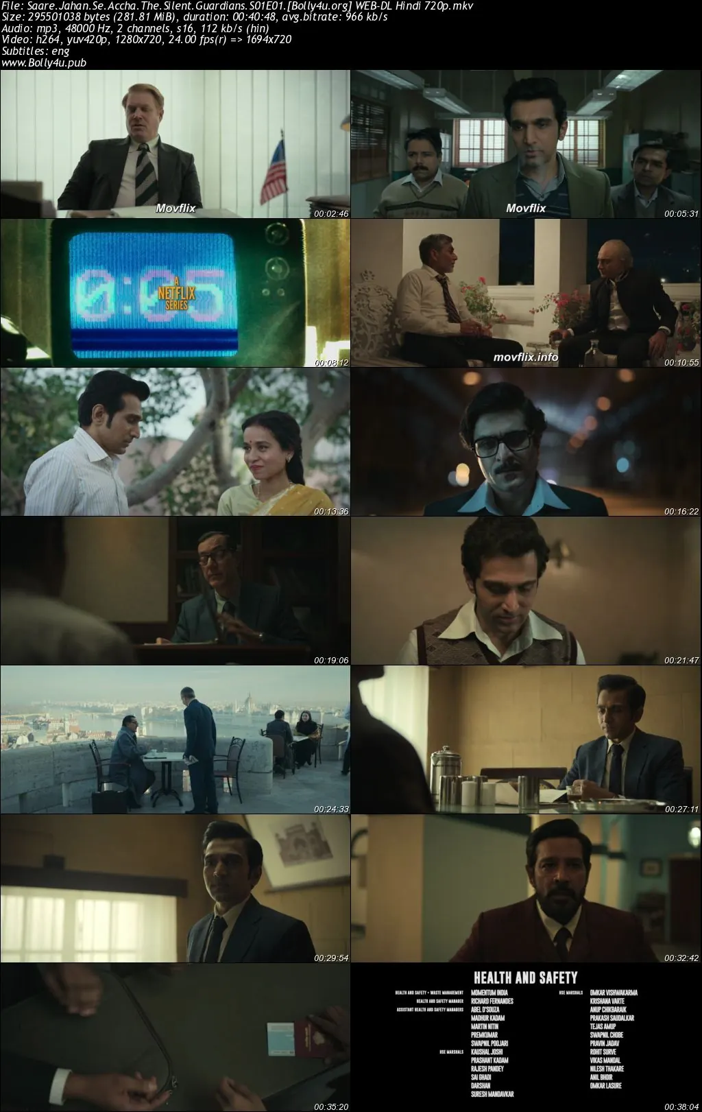 Saare Jahan Se Accha The Silent Guardians 2025 WEB-DL Hindi S01 Complete Download 720p  480p